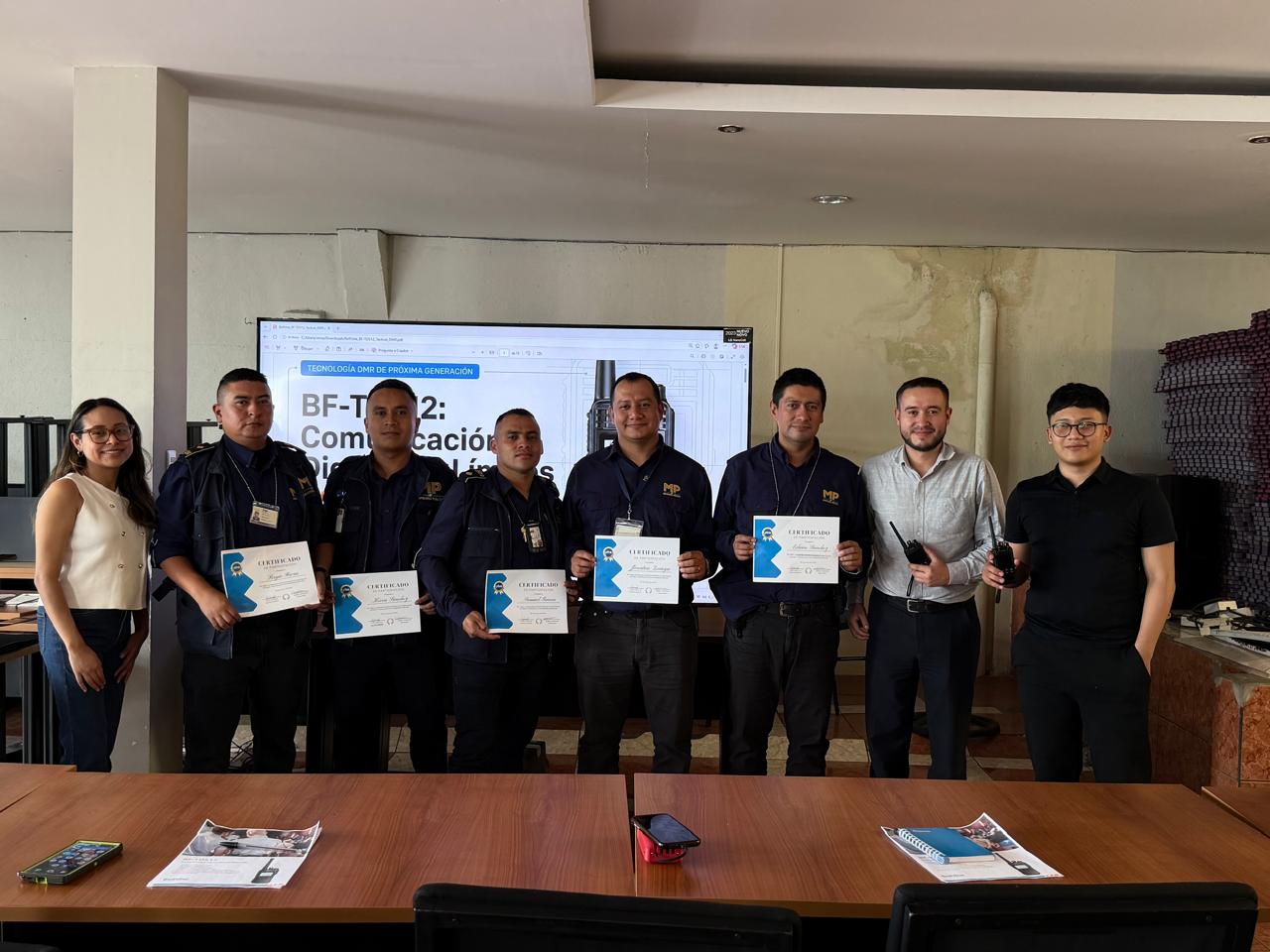 Capacitación técnica a MP